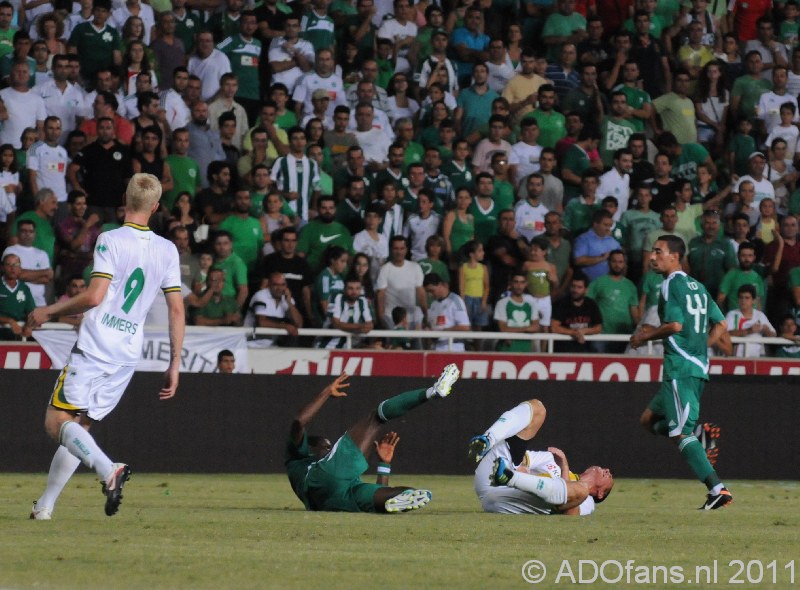 Omonia Nicosia -ADO Den Haag  Europa league 2011-07-28