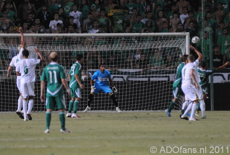 Omonia Nicosia -ADO Den Haag  Europa league 2011-07-28