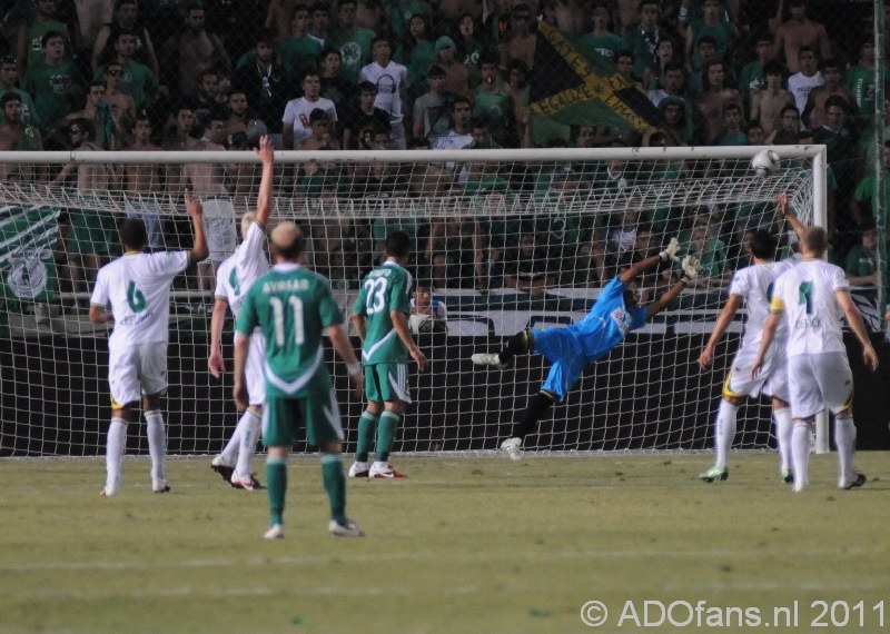 Omonia Nicosia -ADO Den Haag  Europa league 2011-07-28