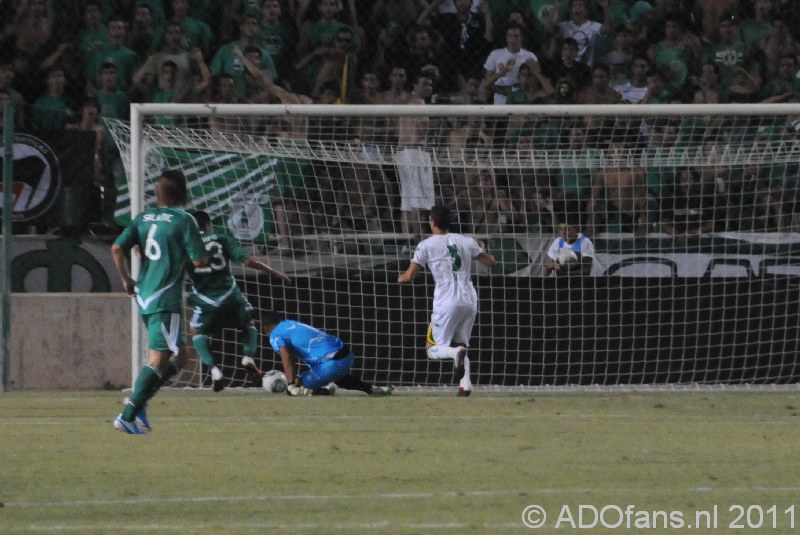 Omonia Nicosia -ADO Den Haag  Europa league 2011-07-28