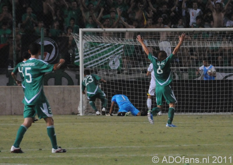 Omonia Nicosia -ADO Den Haag  Europa league 2011-07-28