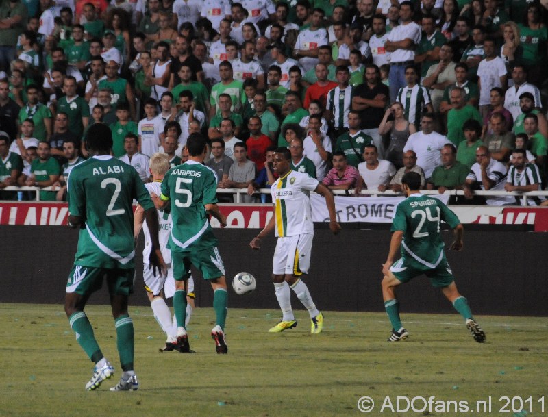 Omonia Nicosia -ADO Den Haag  Europa league 2011-07-28