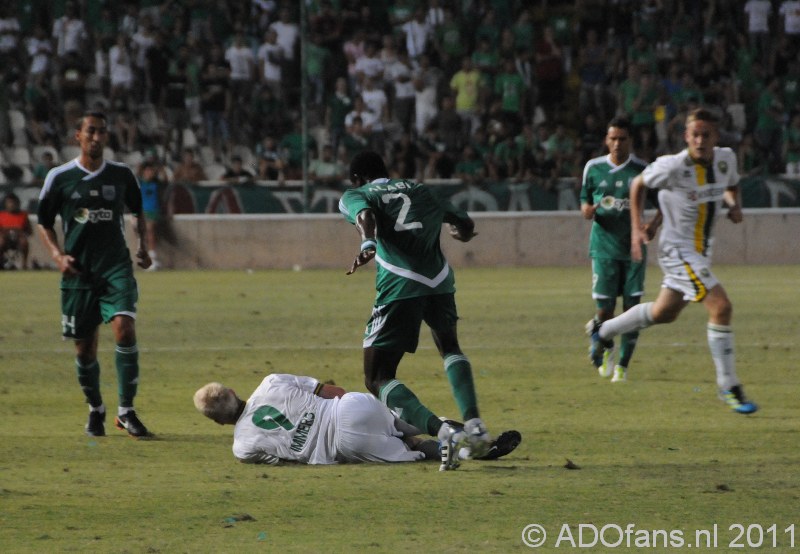 Omonia Nicosia -ADO Den Haag  Europa league 2011-07-28