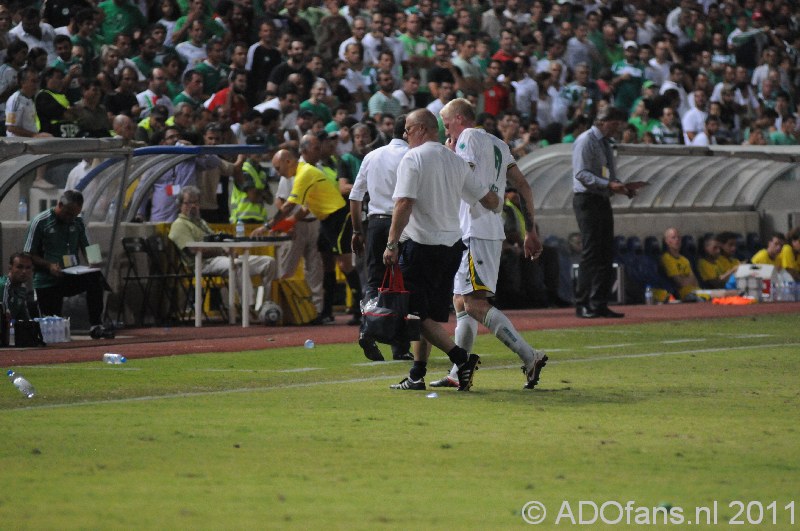 Omonia Nicosia -ADO Den Haag  Europa league 2011-07-28