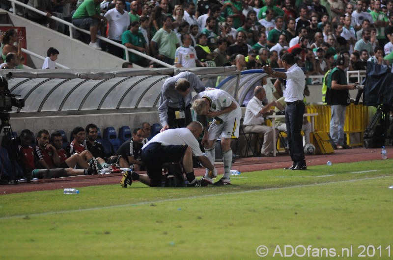 Omonia Nicosia -ADO Den Haag  Europa league 2011-07-28