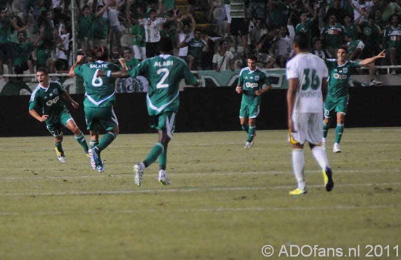 Omonia Nicosia -ADO Den Haag  Europa league 2011-07-28