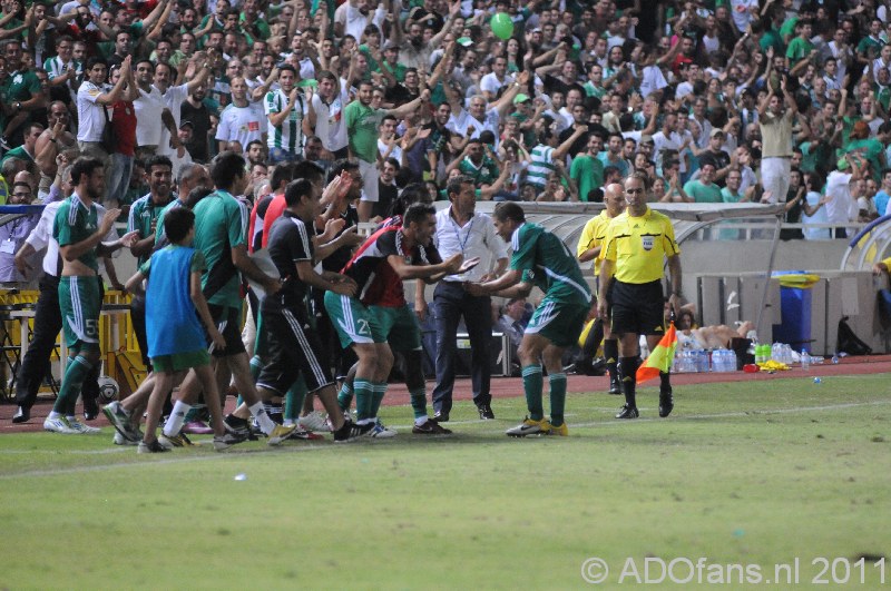 Omonia Nicosia -ADO Den Haag  Europa league 2011-07-28