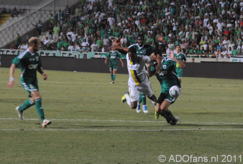 Omonia Nicosia -ADO Den Haag  Europa league 2011-07-28