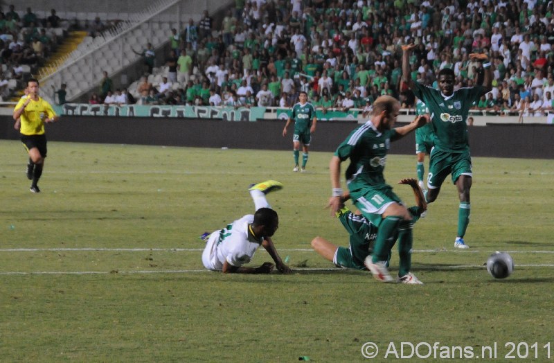 Omonia Nicosia -ADO Den Haag  Europa league 2011-07-28