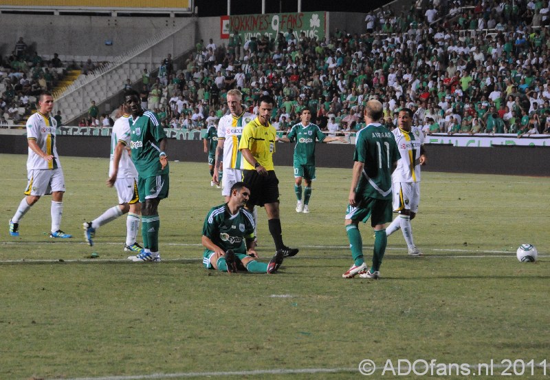 Omonia Nicosia -ADO Den Haag  Europa league 2011-07-28