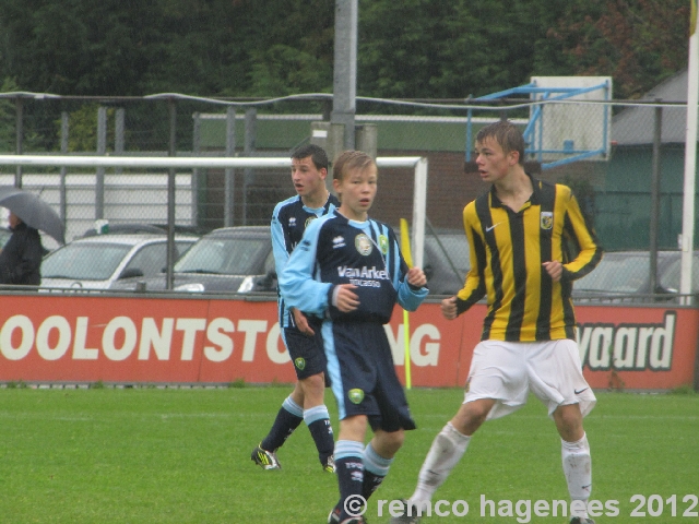 ADO Den Haag  B2 tegen Vitesse AGOVV 13-10-2012 