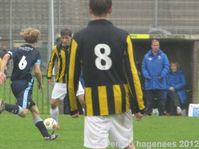 ADO Den Haag  B2 tegen Vitesse AGOVV 13-10-2012 