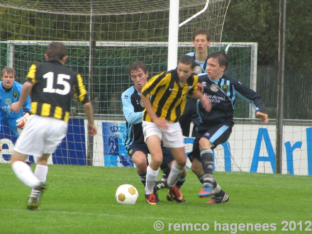 ADO Den Haag  B2 tegen Vitesse AGOVV 13-10-2012 