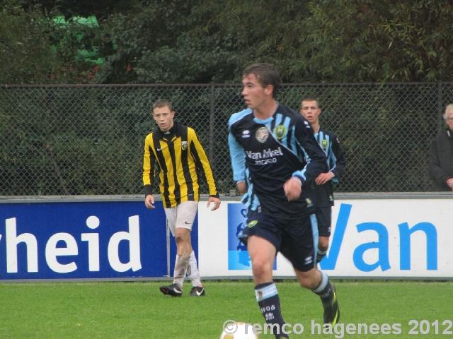 ADO Den Haag  B2 tegen Vitesse AGOVV 13-10-2012 