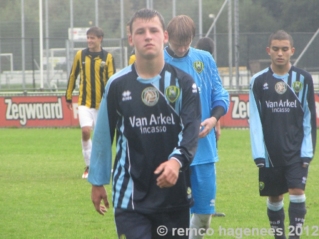 ADO Den Haag  B2 tegen Vitesse AGOVV 13-10-2012 