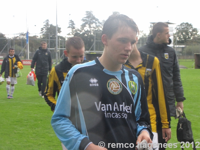 ADO Den Haag  B2 tegen Vitesse AGOVV 13-10-2012 