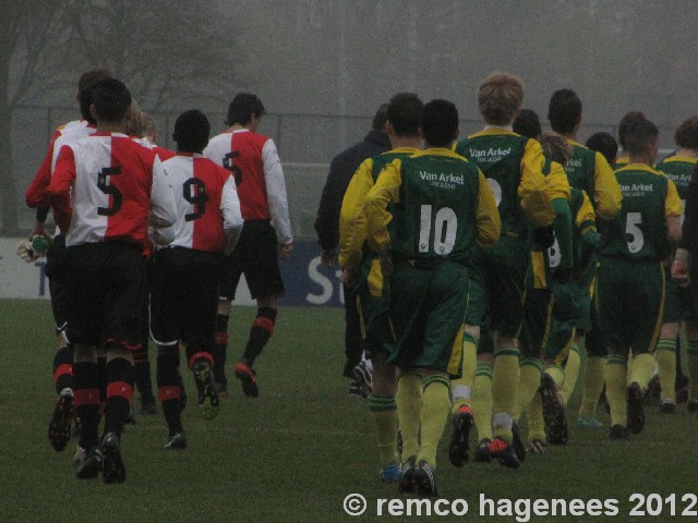  ADO B2 tegen Feyenoord b2