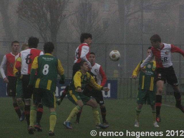  ADO B2 tegen Feyenoord b2