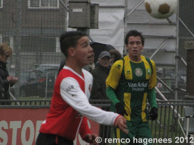  ADO B2 tegen Feyenoord b2