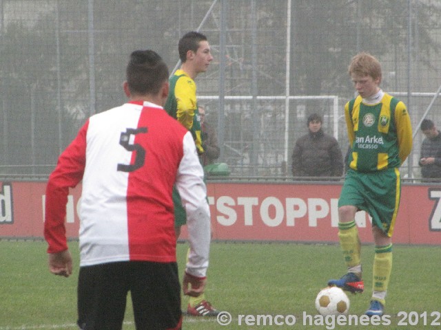  ADO B2 tegen Feyenoord b2