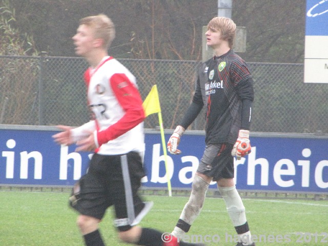  ADO B2 tegen Feyenoord b2