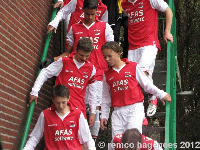 ADO Den Haag B2 tegen AZ B2