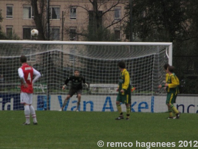 ADO Den Haag B2 tegen AZ B2