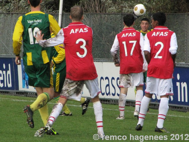 ADO Den Haag B2 tegen AZ B2