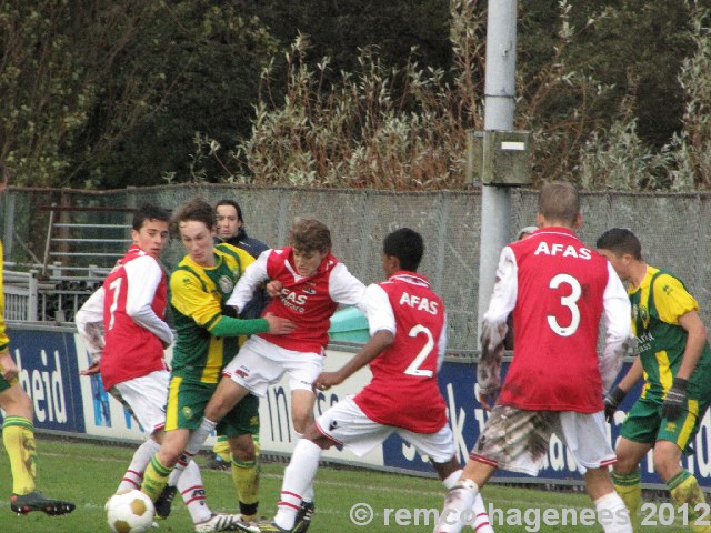 ADO Den Haag B2 tegen AZ B2