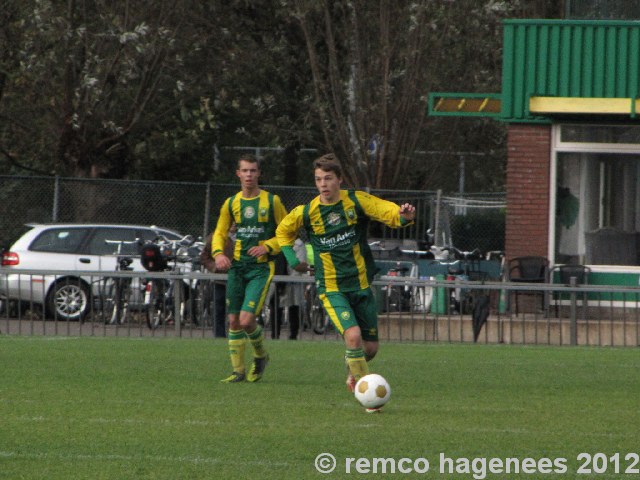 ADO Den Haag B2 tegen AZ B2