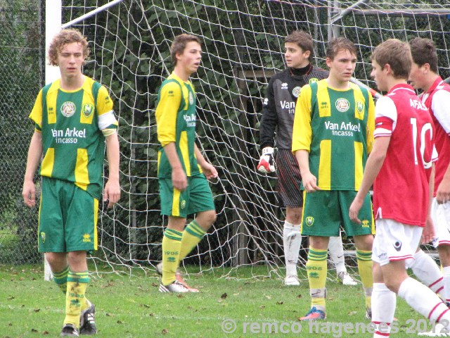 ADO Den haag B2 AZ B2 beker wedstrijd