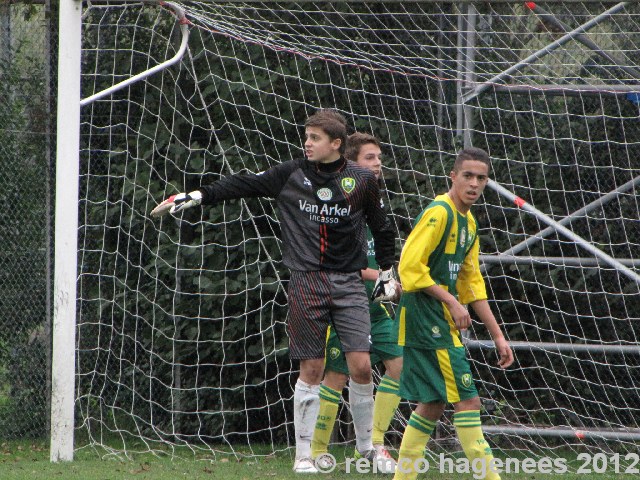 ADO Den haag B2 AZ B2 beker wedstrijd