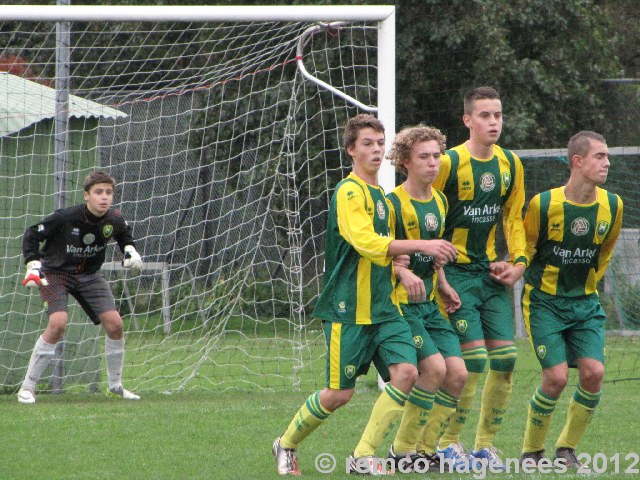 ADO Den haag B2 AZ B2 beker wedstrijd