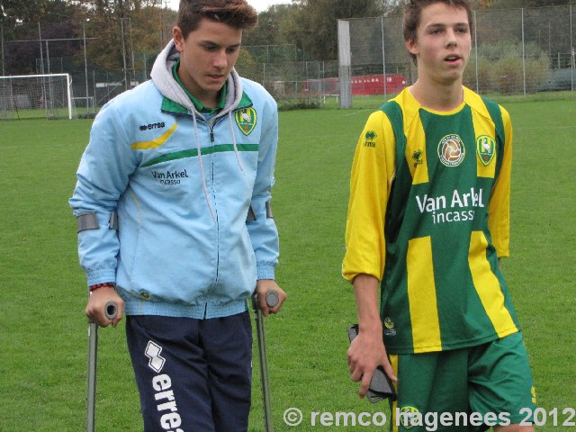 ADO Den haag B2 AZ B2 beker wedstrijd