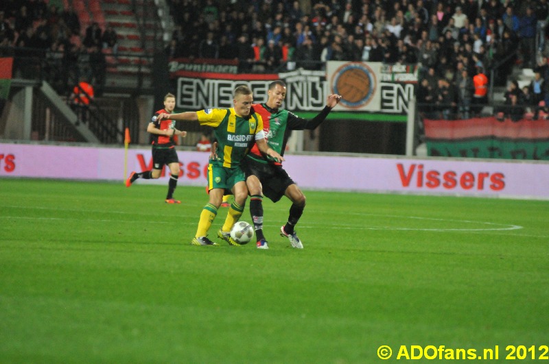 Nec nijmegen ADO Den Haag eindstand 1-1 