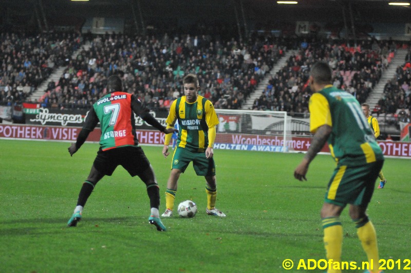 Nec nijmegen ADO Den Haag eindstand 1-1 