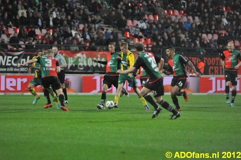 Nec nijmegen ADO Den Haag eindstand 1-1 