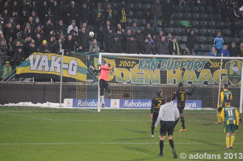 ADO Den Haag speelt gelijk tegen ROD JC