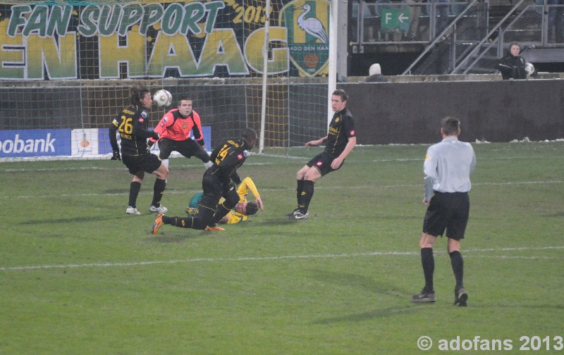 ADO Den Haag speelt gelijk tegen ROD JC