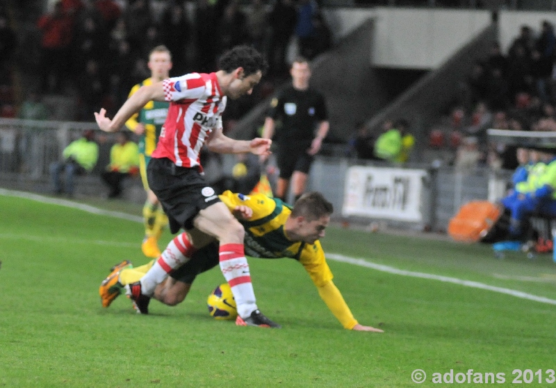 Psv wint met 7-0 van ADO Den Haag