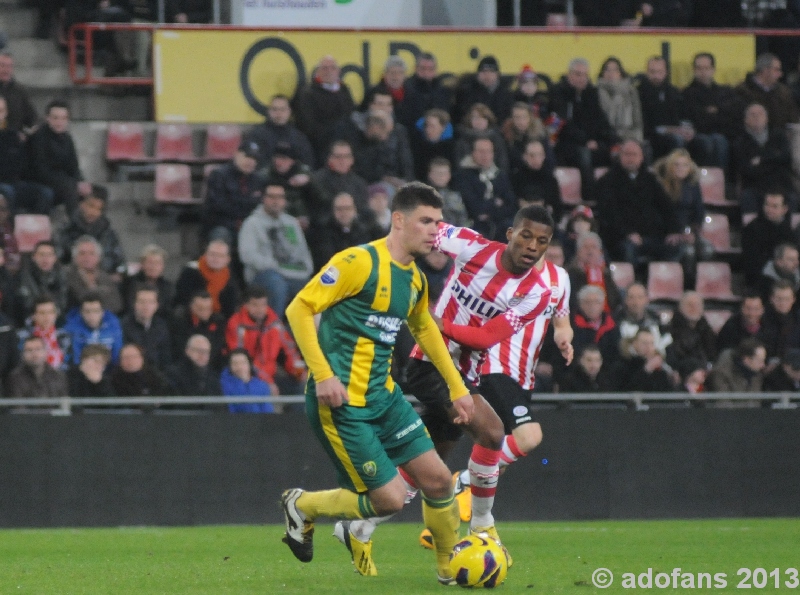 Psv wint met 7-0 van ADO Den Haag