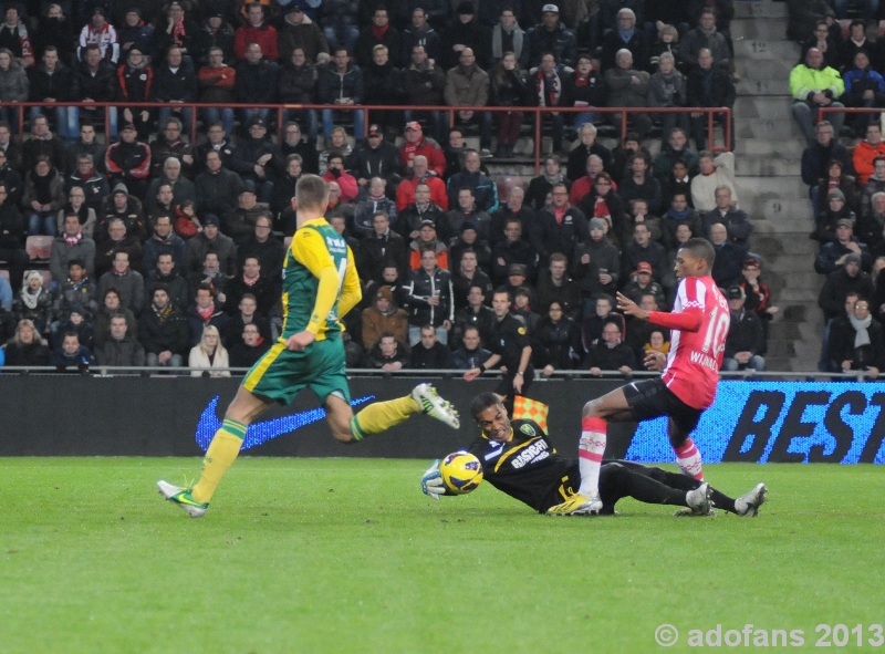 Psv wint met 7-0 van ADO Den Haag