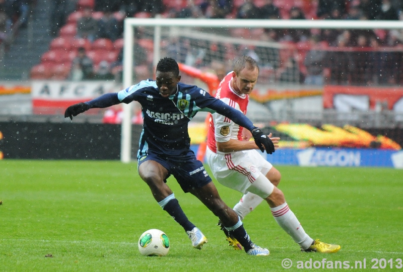 Foto's  en verslag Ajax - ADO Den Haag  24-02-2013