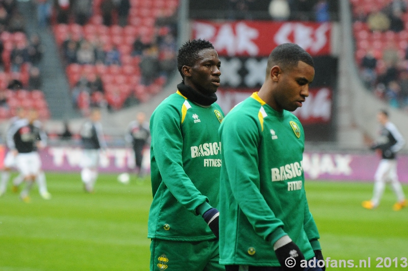 Ajax ADO Den Haag 24  februari 2013