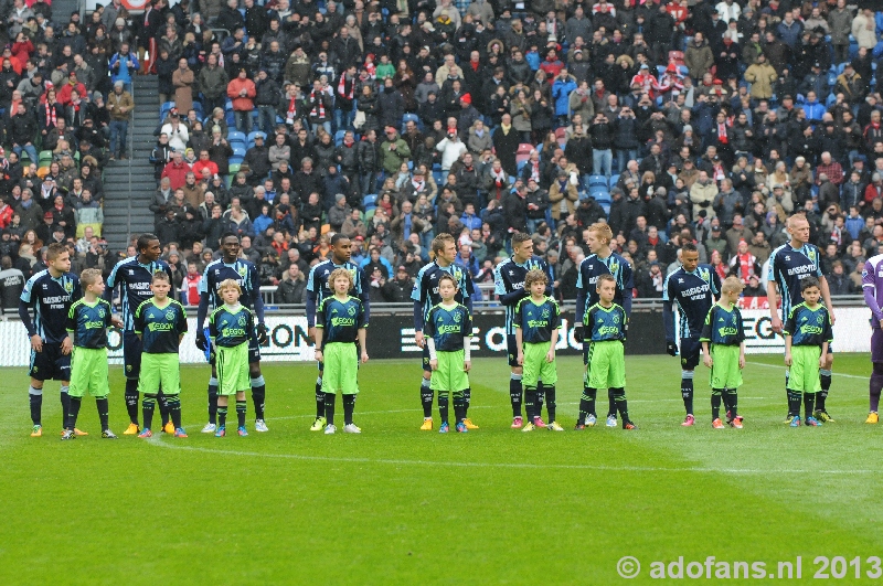 Ajax ADO Den Haag 24  februari 2013