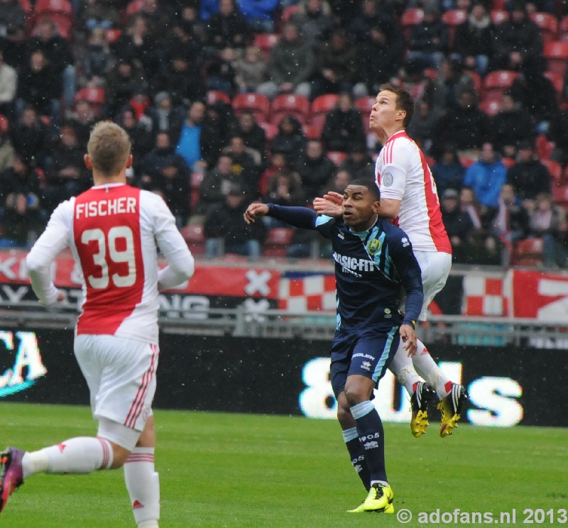 Ajax ADO Den Haag 24  februari 2013