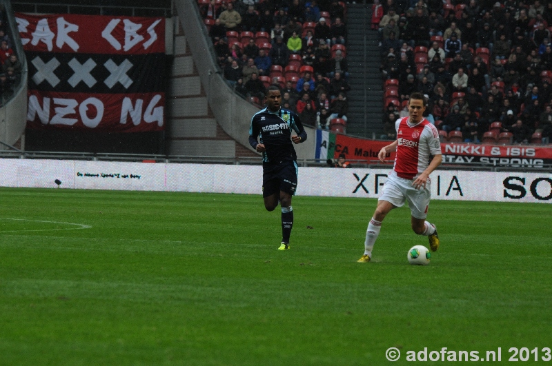 Ajax ADO Den Haag 24  februari 2013