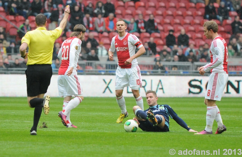 Ajax ADO Den Haag 24  februari 2013