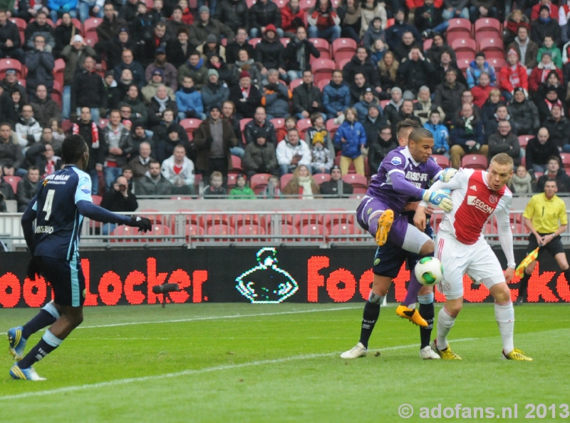 Ajax ADO Den Haag 24  februari 2013