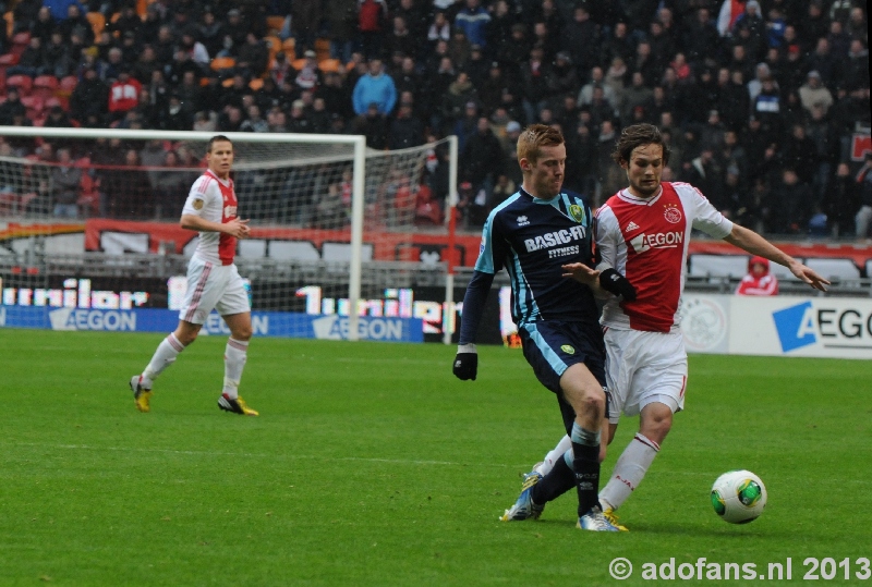 Ajax ADO Den Haag 24  februari 2013